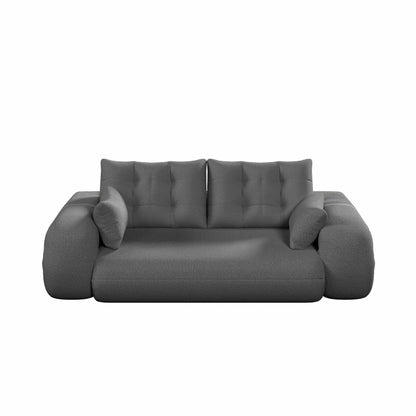 Divano letto Teddy a 3 posti, divano letto modulare, divano trasformabile, divano letto