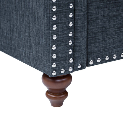 Divano Harbor in misto lino 78 - 30,5 P x 78 L x 35 A