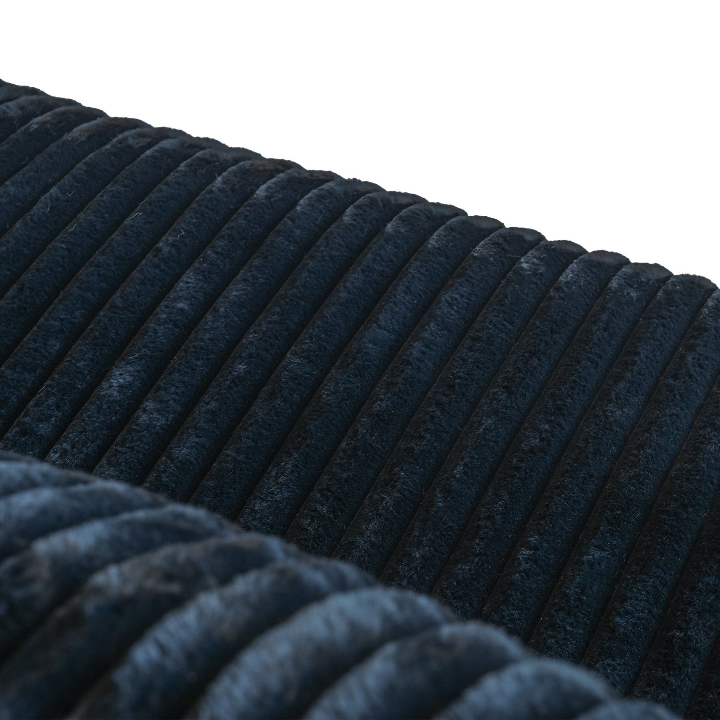 Divano a due posti in tessuto di peluche da 78''