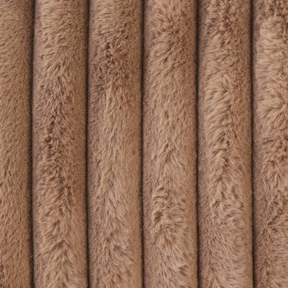 Divano a due posti in tessuto di peluche da 78''