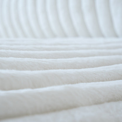 Divano a due posti in tessuto di peluche da 78''