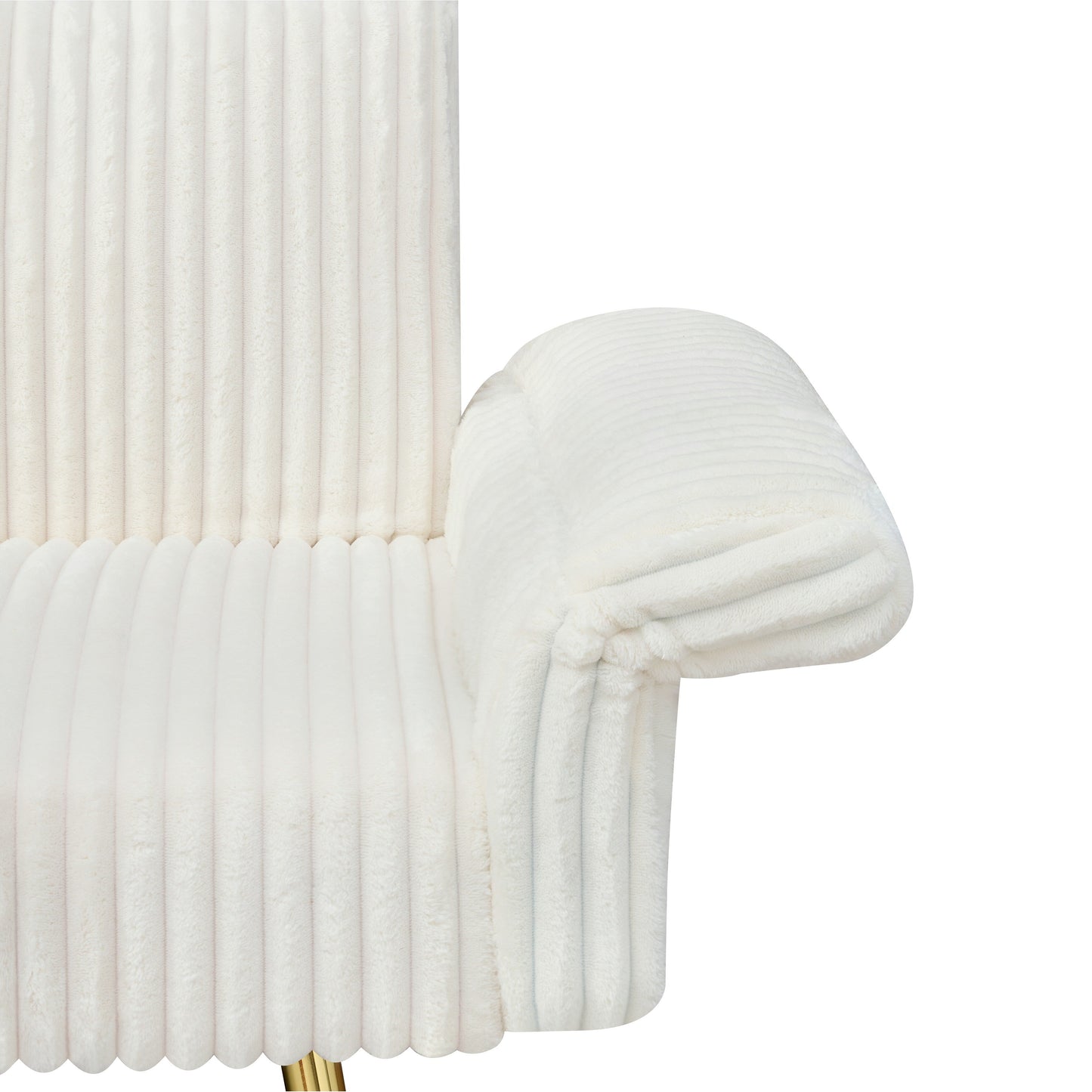 Divano letto pieghevole in velluto a coste 79 con braccioli a 3 posizioni, schiuma ad alta resilienza e gambe in metallo