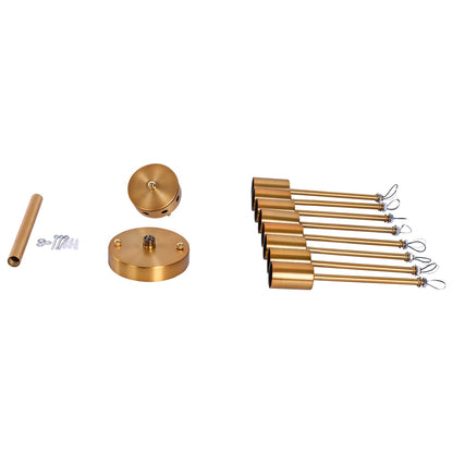 Lampada semi-incassata Sputnik nera/oro da soffitto per soggiorno/cucina/ufficio/camera da letto/ingresso