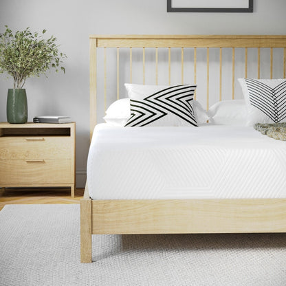 Materasso in memory foam rinfrescante al tè verde da 8 pollici, anti-pressione, in una scatola