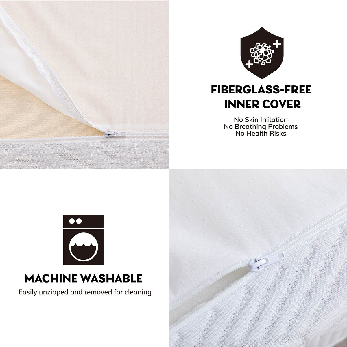 Materasso in memory foam Twin Gel da 8 pollici, bianco, infuso con tè verde e gel rinfrescante