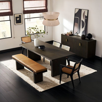 Lampadario a tamburo grande in stile boho moderno a 8 luci, lampadario a clessidra in tessuto intrecciato a mano da 24 pollici in oro/nero per sala da pranzo/soggiorno