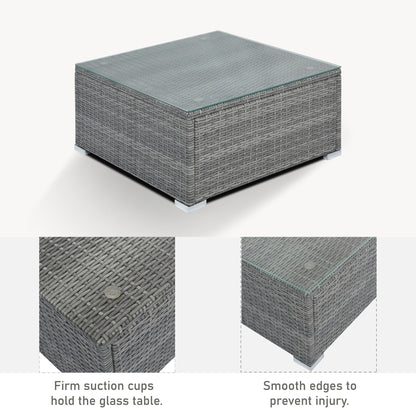 Set di mobili da esterno da 8 pezzi