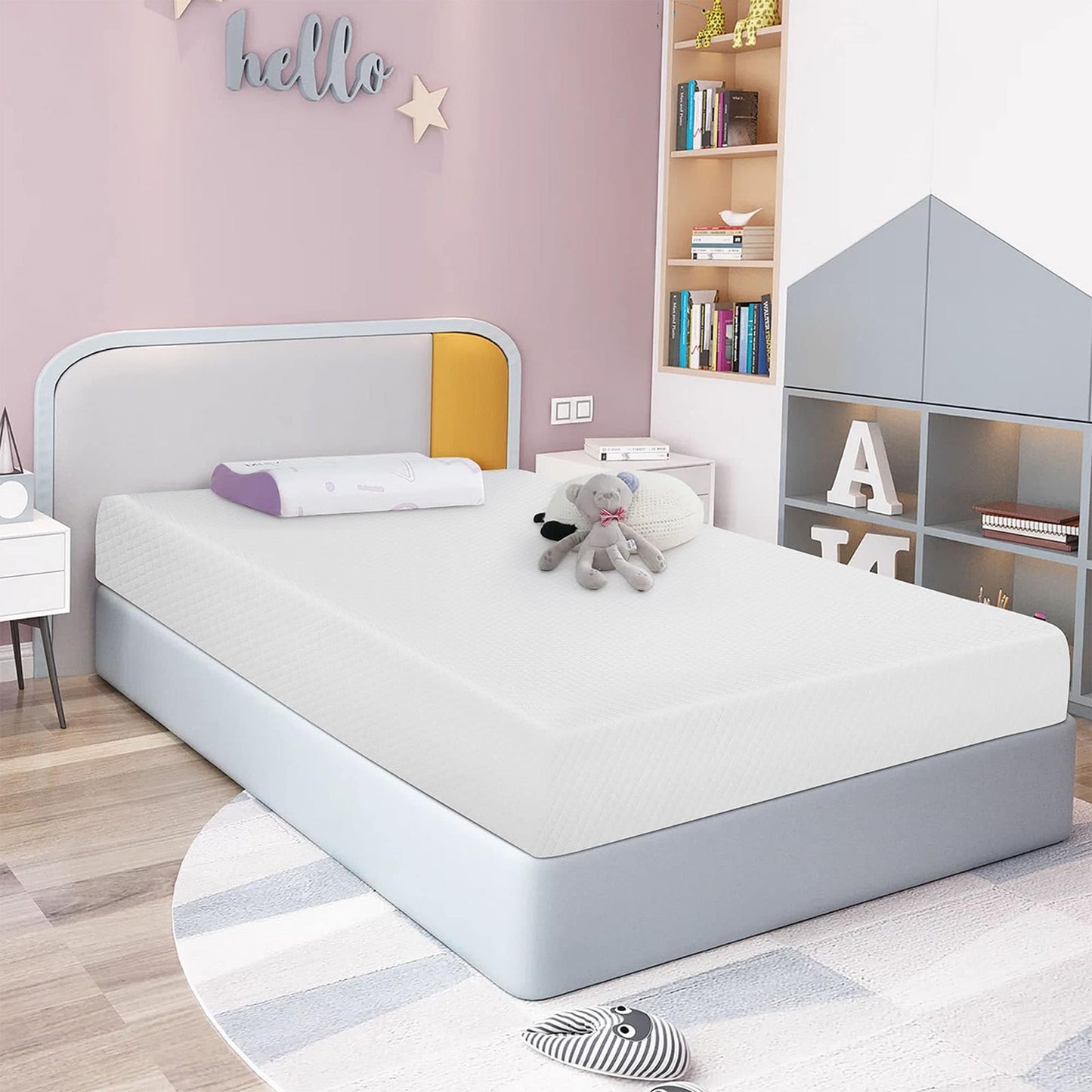 Materasso in memory foam con infusione di gel da 8 pollici