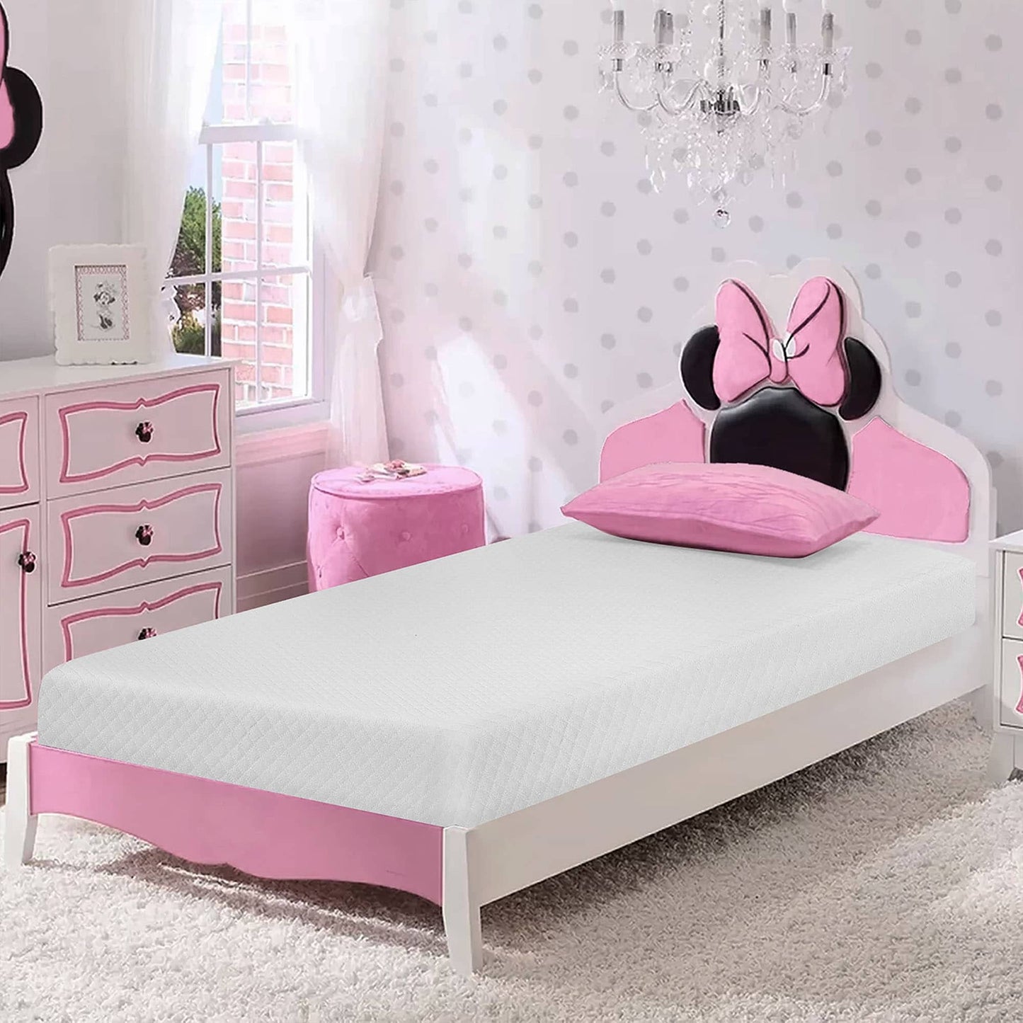 Materasso in memory foam con infusione di gel da 8 pollici