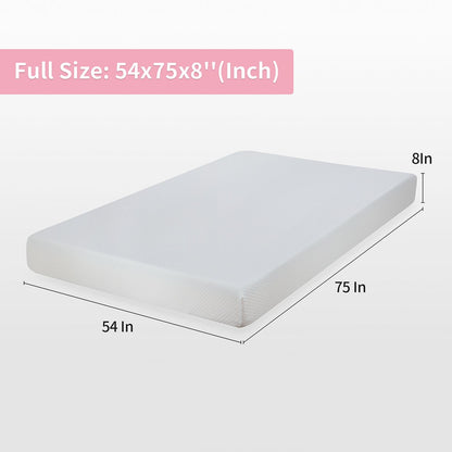 Materasso in memory foam con infusione di gel da 8 pollici