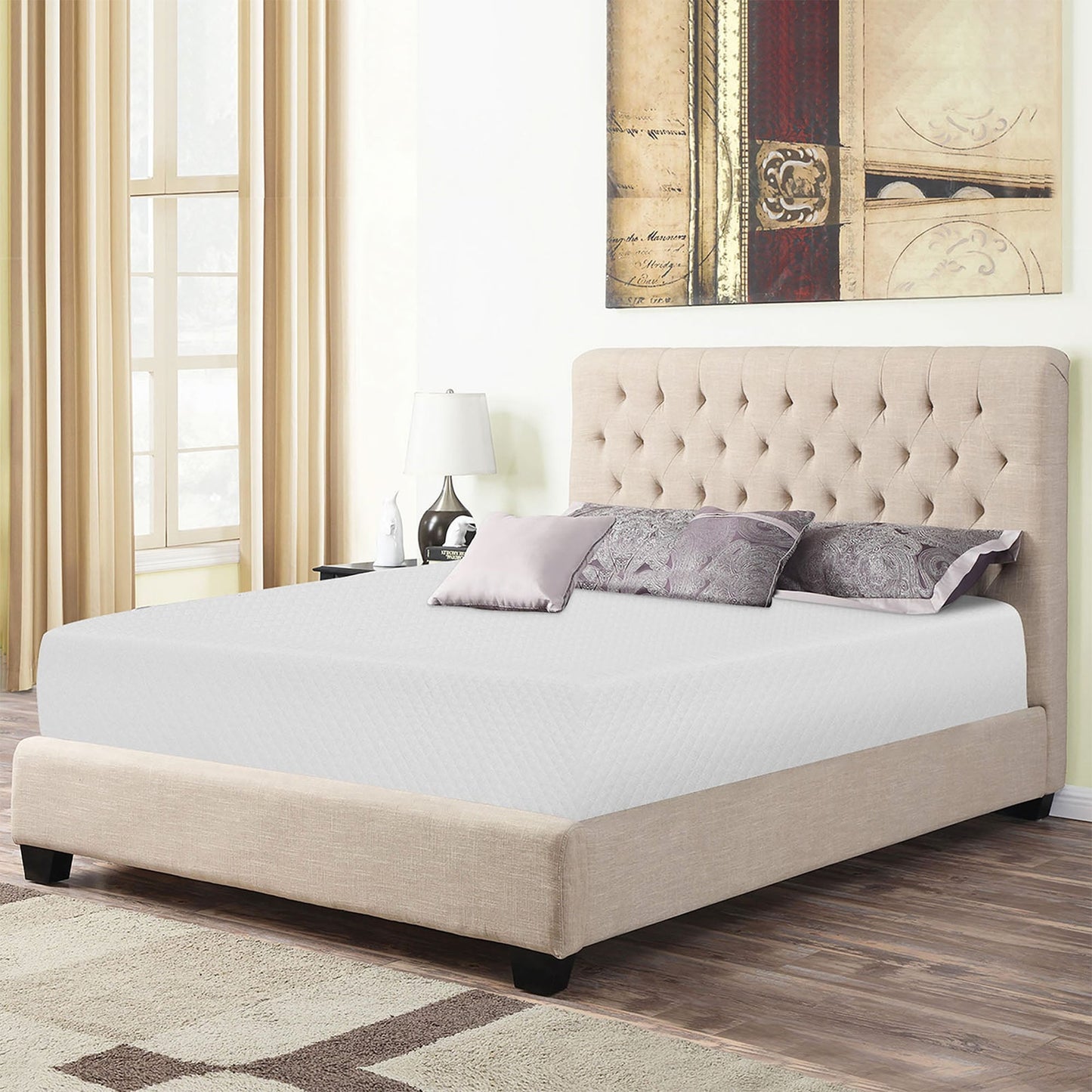 Materasso in memory foam con infusione di gel da 8 pollici