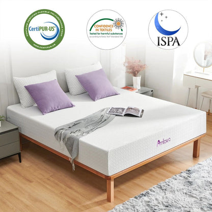 Materasso in memory foam con gel rinfrescante da 8 pollici