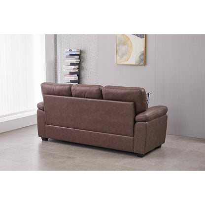 Divano in similpelle largo 80,5''