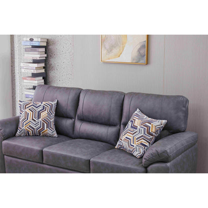 Divano in similpelle largo 80,5''