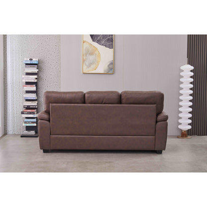 Divano in similpelle largo 80,5''