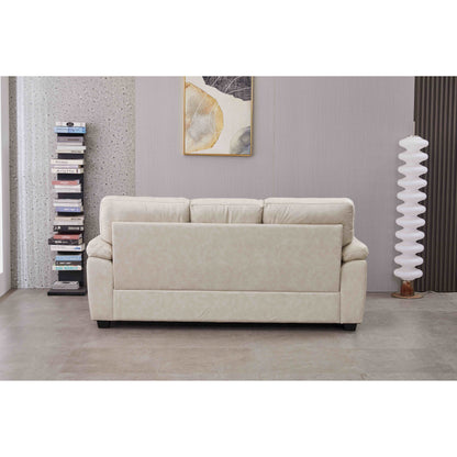 Divano in similpelle largo 80,5''