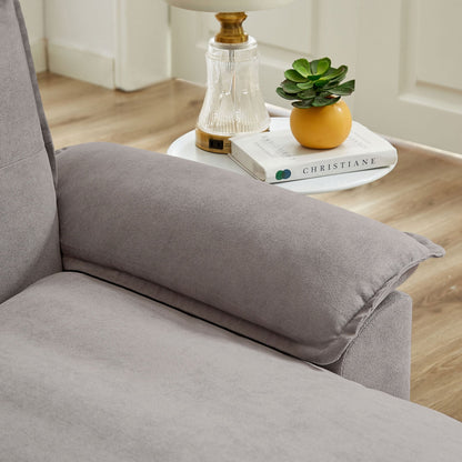 Divano componibile a L da 82,28 pollici con sedute a nuvola per soggiorno