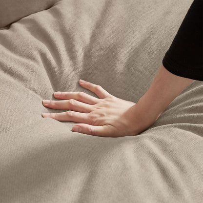 Divano componibile a L da 82,28 pollici con sedute a nuvola per soggiorno