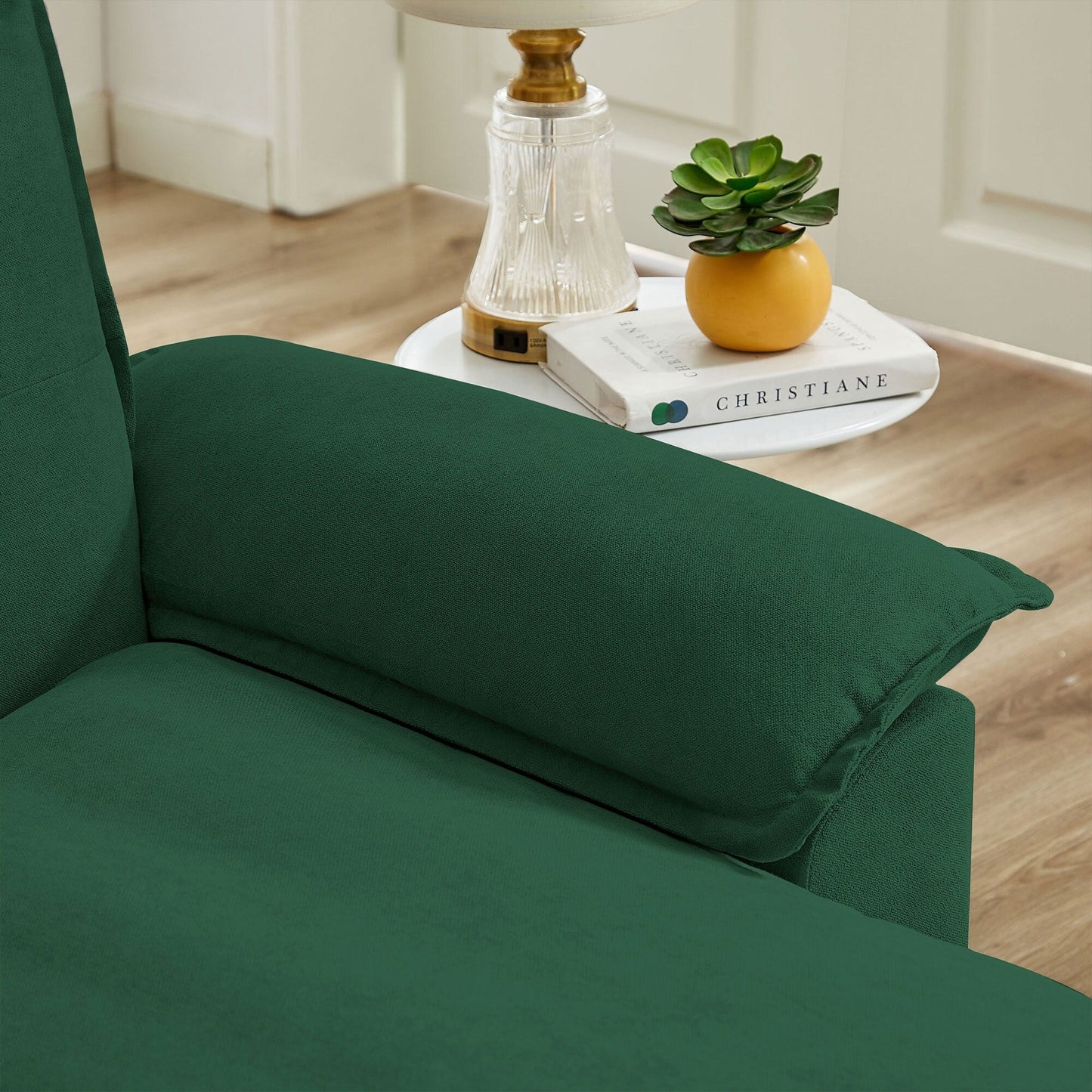 Divano componibile a L da 82,28 pollici con sedute a nuvola per soggiorno