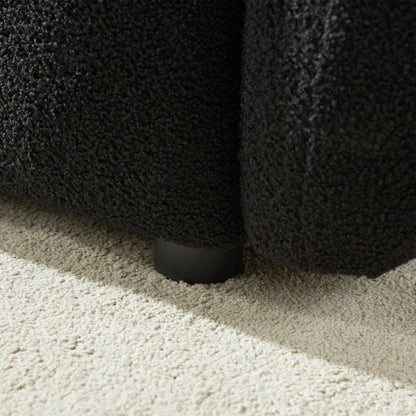 Divano a 3 posti in tessuto da 82'' con morbidi cuscini posteriori, struttura in legno massello e comodi cuscini in schiuma