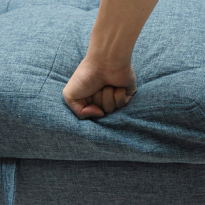 Divano letto reversibile e chaise longue da 82'' di larghezza