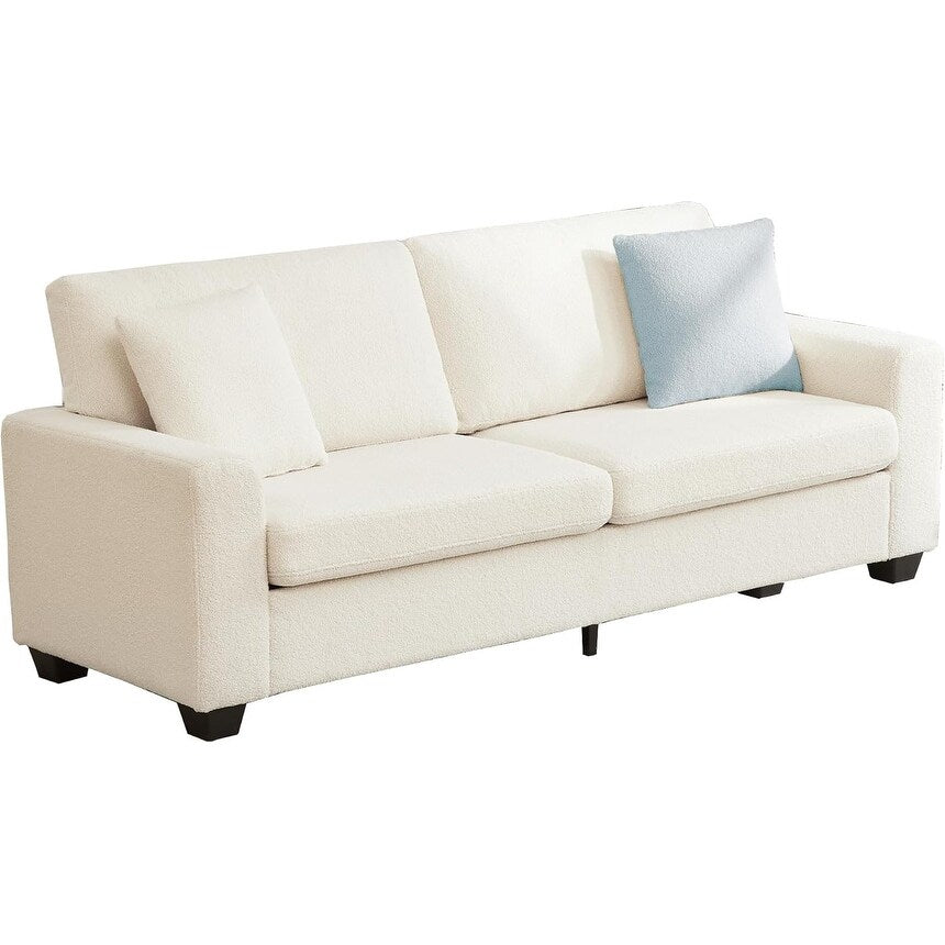 Divano moderno a 3 posti da 83 pollici con sedute profonde, comodo divano a nuvola per il soggiorno