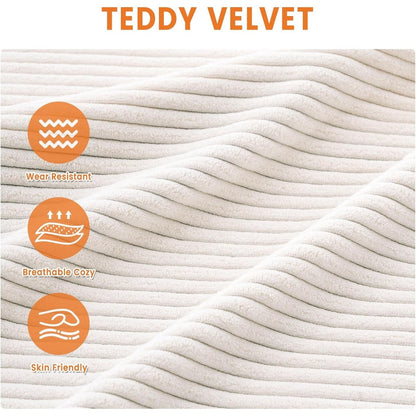 Divano moderno a 3 posti da 83 pollici con sedute profonde, comodo divano a nuvola per il soggiorno