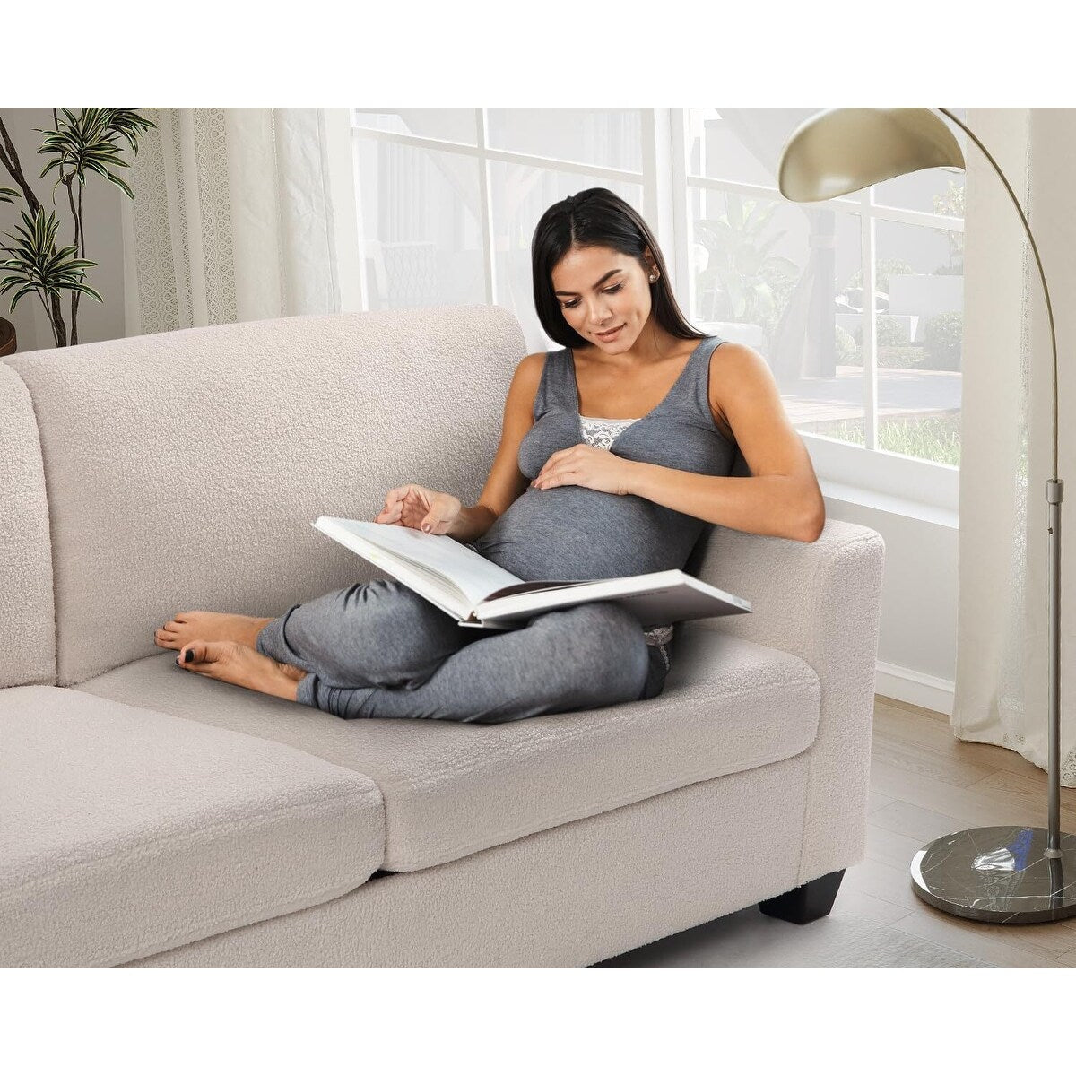 Divano a due posti 83 per soggiorno