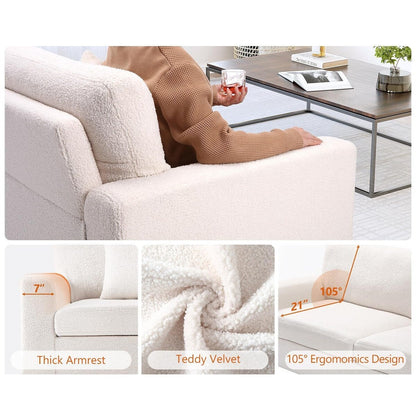 Divano a due posti 83 per soggiorno