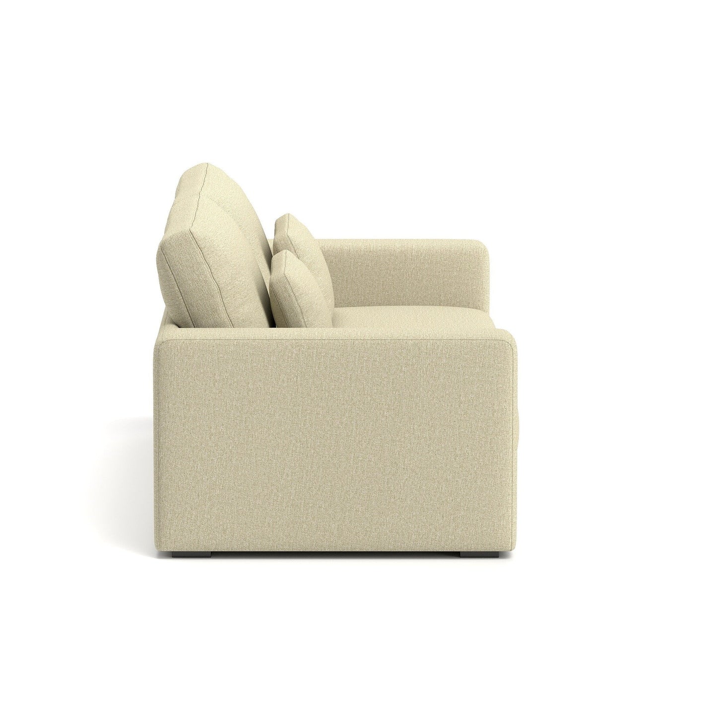 Divano a 3 posti 83Fabric - Comfort morbido con doppia imbottitura per soggiorni moderni