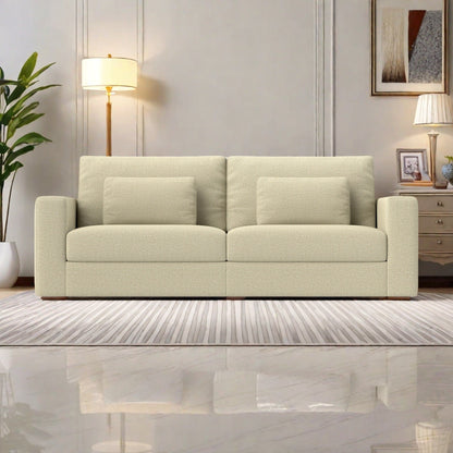 Divano a 3 posti 83Fabric - Comfort morbido con doppia imbottitura per soggiorni moderni