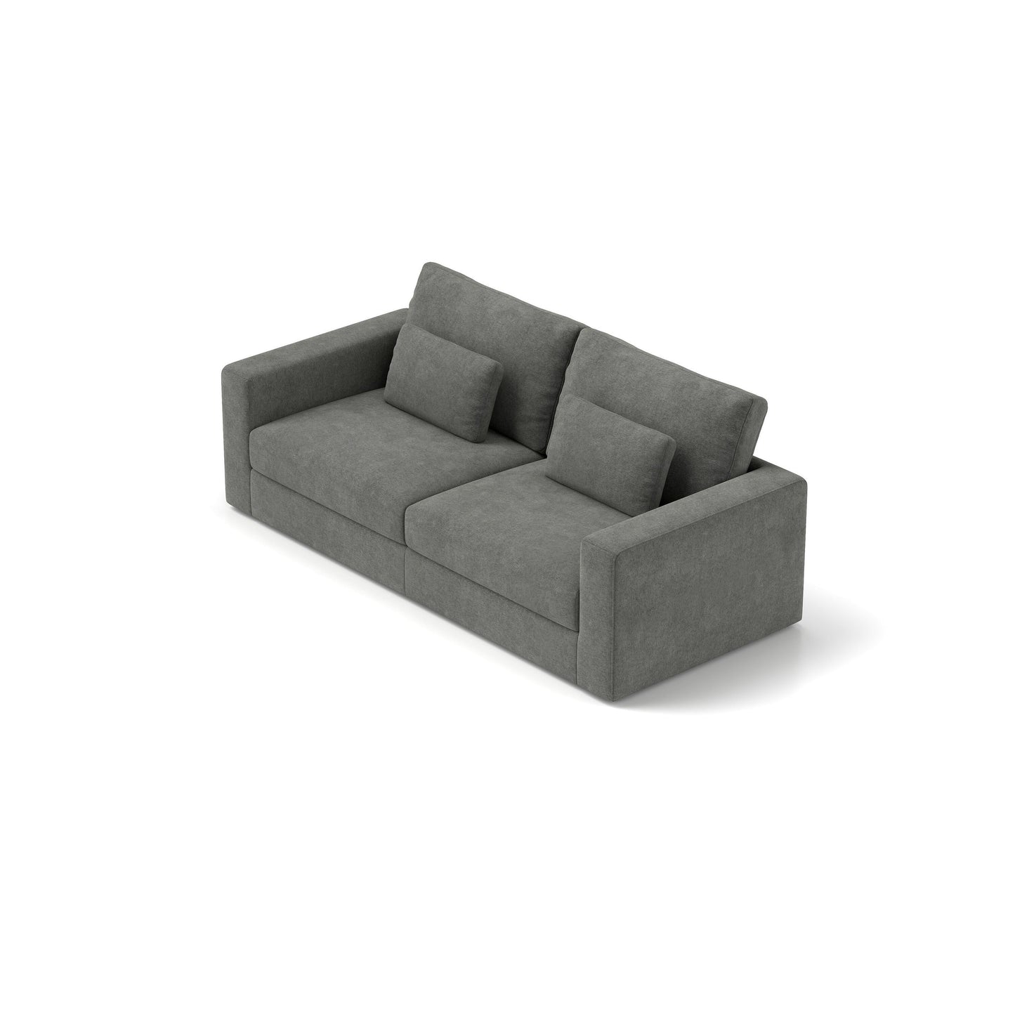 Divano a 3 posti 83Fabric - Comfort morbido con doppia imbottitura per soggiorni moderni