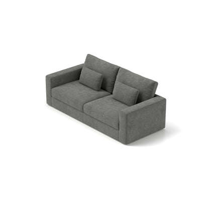 Divano a 3 posti 83Fabric - Comfort morbido con doppia imbottitura per soggiorni moderni