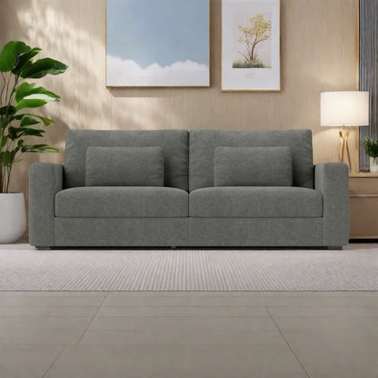 Divano a 3 posti 83Fabric - Comfort morbido con doppia imbottitura per soggiorni moderni