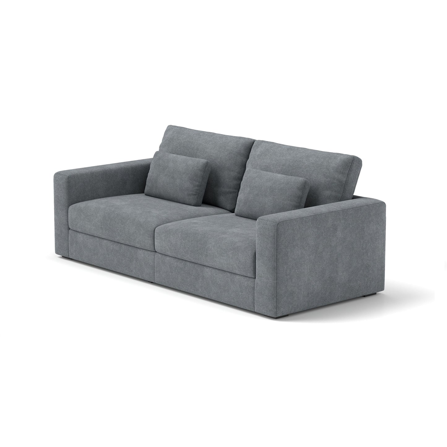 Divano a 3 posti 83Fabric - Comfort morbido con doppia imbottitura per soggiorni moderni