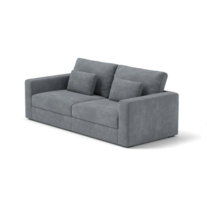 Divano a 3 posti 83Fabric - Comfort morbido con doppia imbottitura per soggiorni moderni