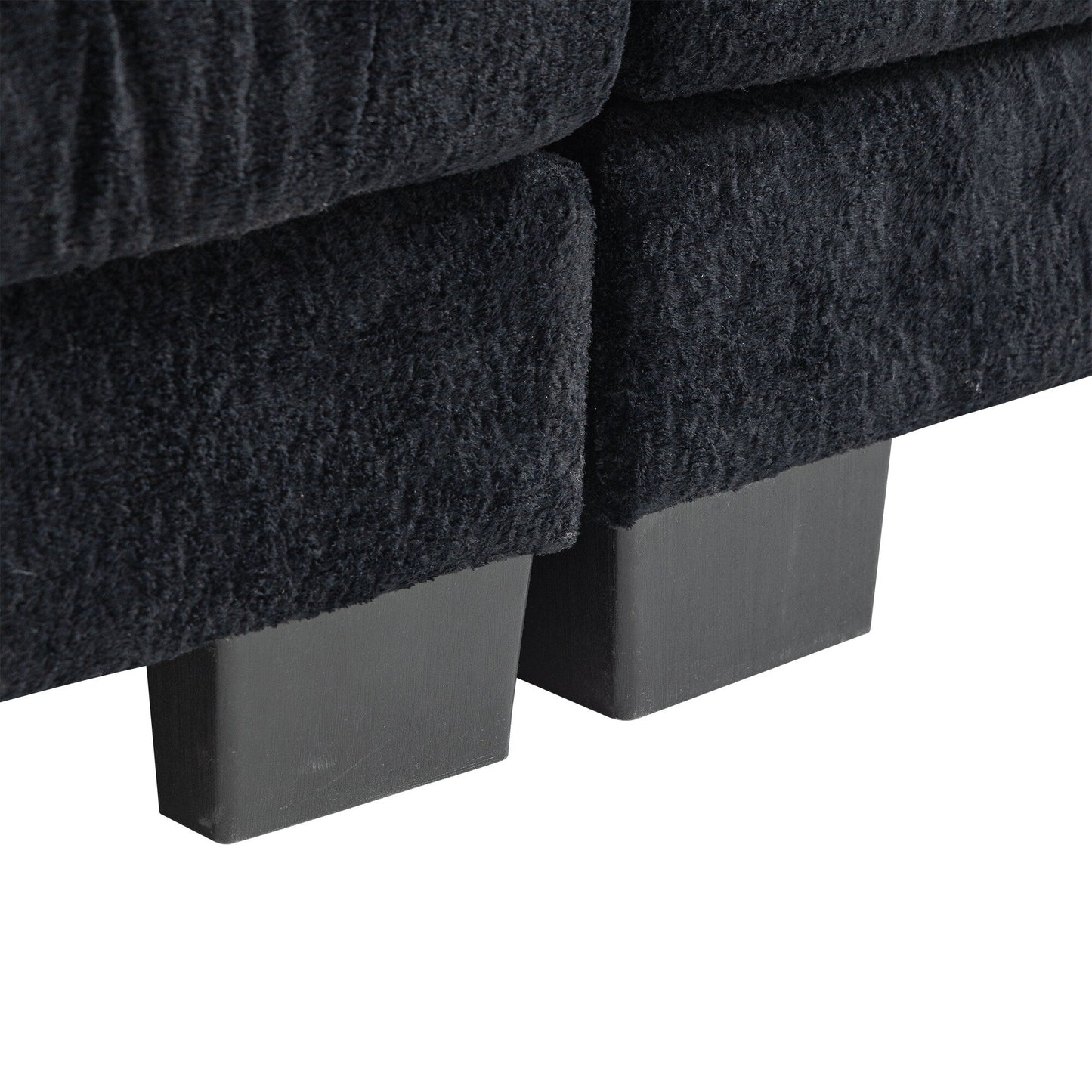 Divano imbottito a 3 posti con imbottitura in memory foam a doppio strato e cuscini comfort in omaggio