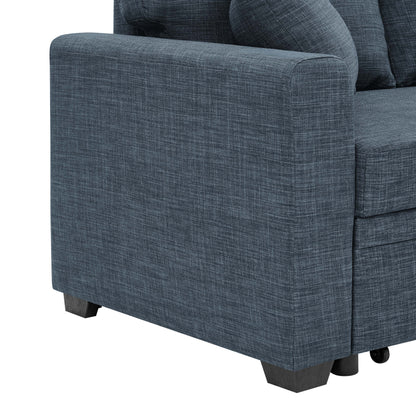 Divano letto imbottito da 85,5''