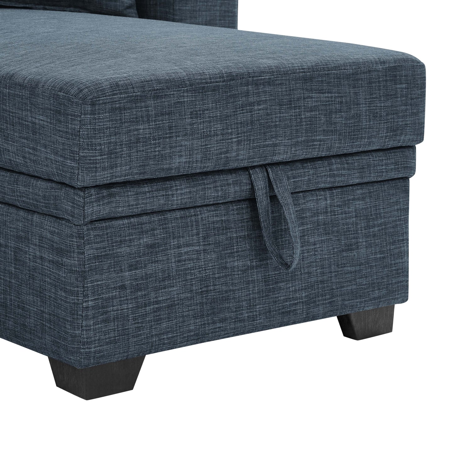 Divano letto imbottito da 85,5''