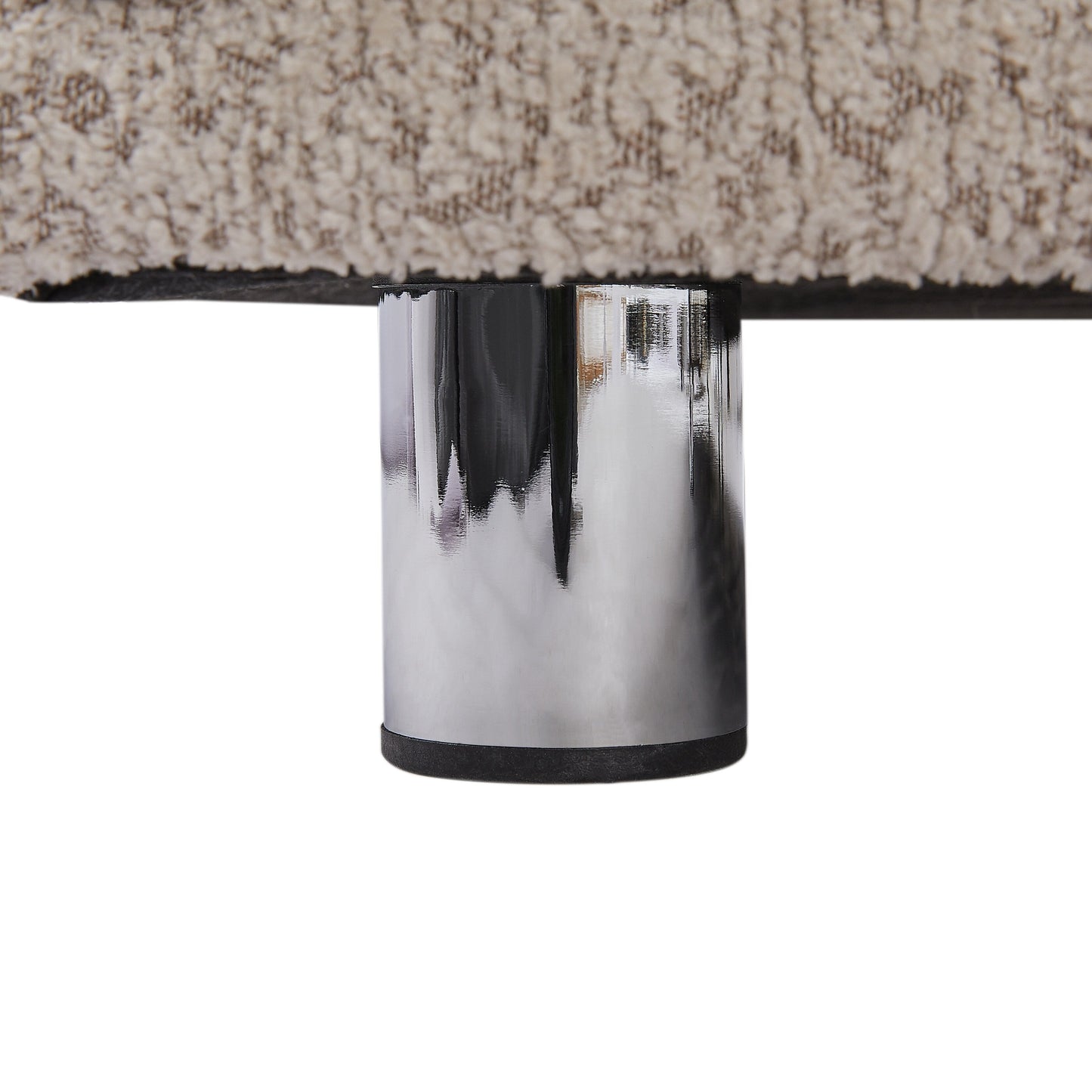 Divano 3 posti in tessuto 85.82 con struttura in legno massello e 2 cuscini