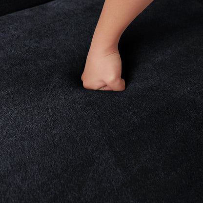 Divano componibile modulare da 86,62 pollici, divano con seduta a due posti enorme, divani moderni e comodi in velluto a coste