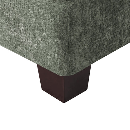 Divano moderno imbottito a 3 posti da 87 pollici, design in ciniglia per soggiorno