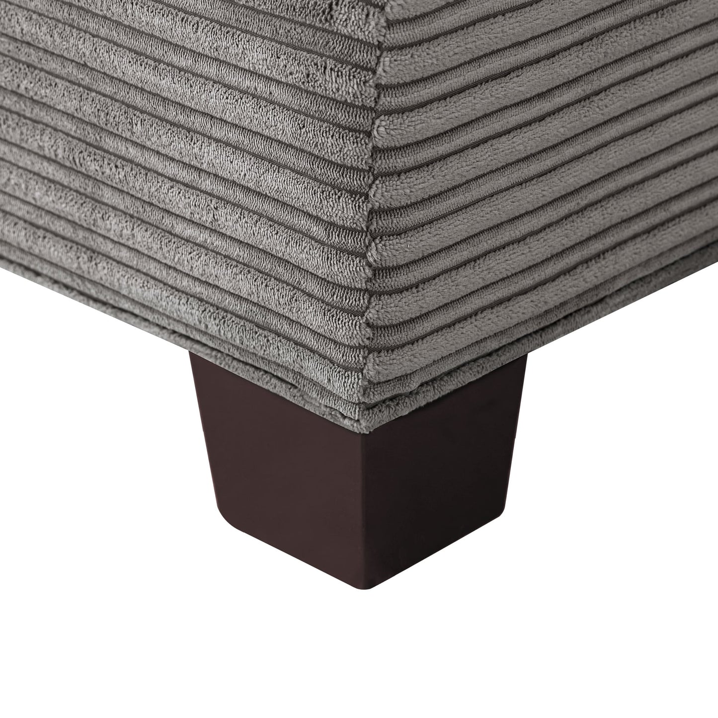 Divano moderno imbottito a 3 posti da 87 pollici, design in ciniglia per soggiorno