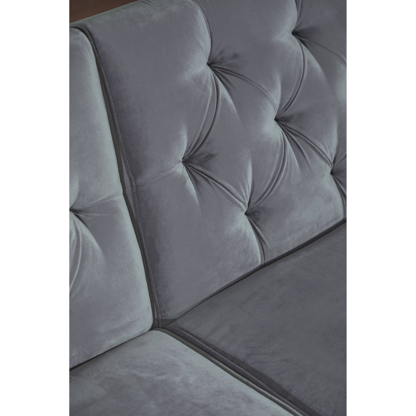 Divano letto futon convertibile in velluto da 87,8''