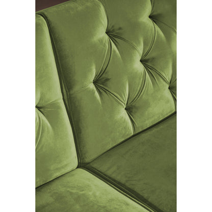 Divano letto futon convertibile in velluto da 87,8''