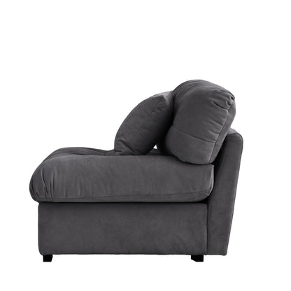 89 divani componibili Fluffy Cloud, divani moderni e minimalisti con due cuscini