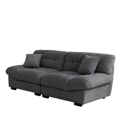 89 Divano trapuntato a forma di nuvola