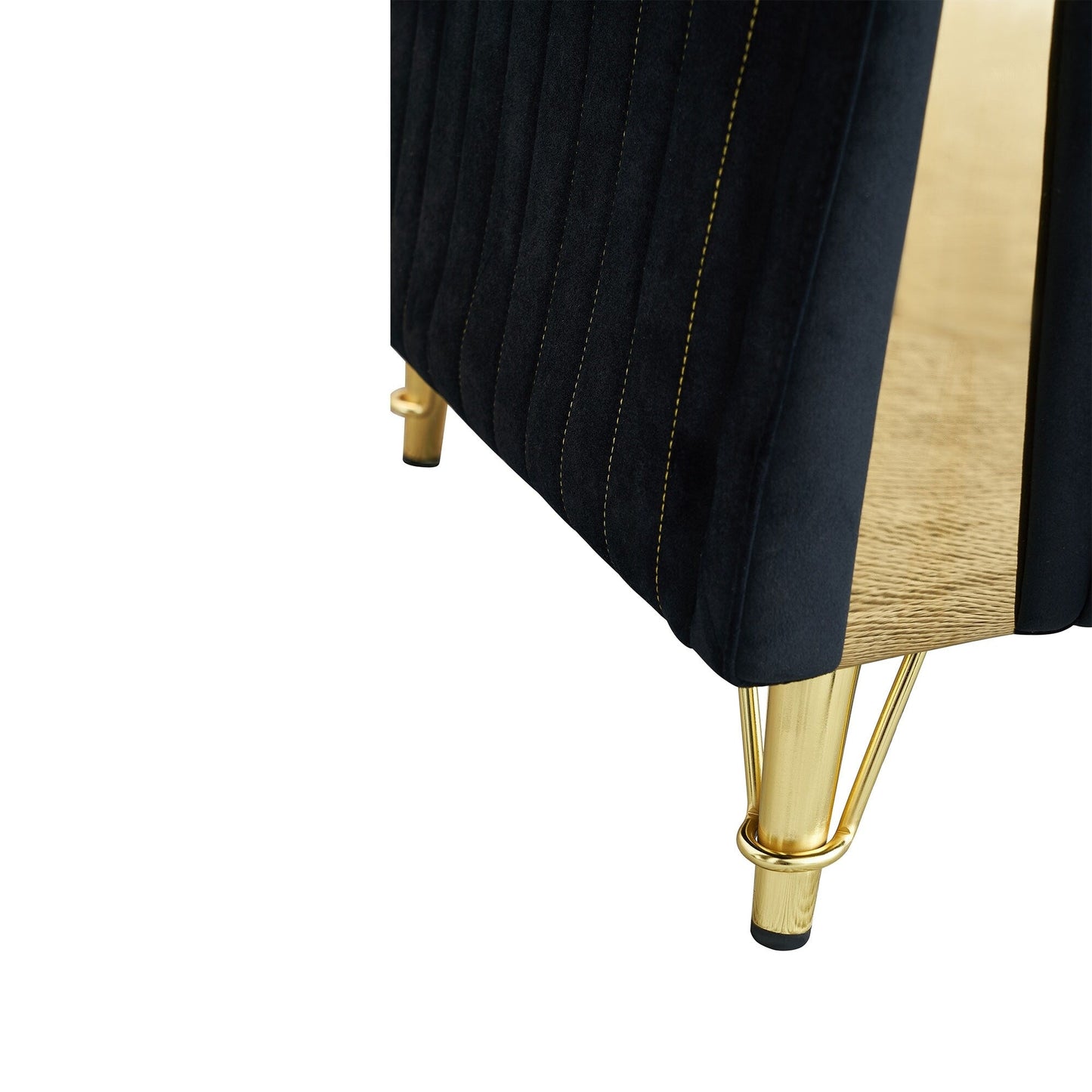 Divano a 3 posti in velluto 89 con due cuscini di seduta e due cuscini di appoggio