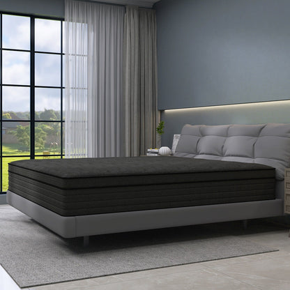 8 Materasso ibrido in memory foam medio con molle insacchettate