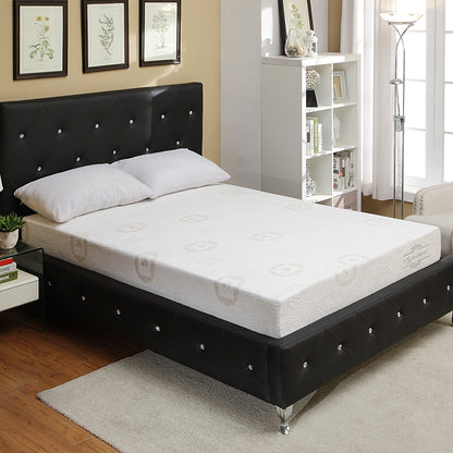 8 Materasso in memory foam con estratto di tè verde